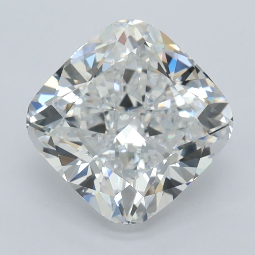 Loose Diamond - CUSHION MODIFIED 2.54ct D VVS1: Loose Diamond - CUSHION MODIFIED 2.54ct D VVS1 Source: This is a real non-mined Diamond that has been grown in a lab Shape: CUSHION MODIFIED Carats: 2.54 Color: D Clarity: VVS1 Certification: IGI Vide