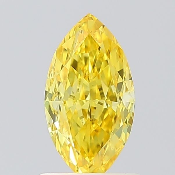 Loose Diamond - MARQUISE 1.02ct Fancy Vivid Yellow VS1: Loose Diamond - MARQUISE 1.02ct Fancy Vivid Yellow VS1 Source: This is a real non-mined Diamond that has been grown in a lab Shape: MARQUISE Carats: 1.02 Color: Fancy Vivid Yellow Certification: IGI V