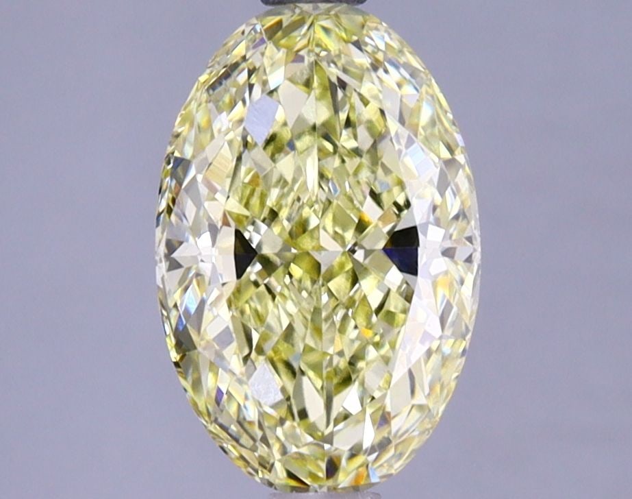 Loose Diamond - OVAL 1.86ct Fancy Intense Yellow VS1: Loose Diamond - OVAL 1.86ct Fancy Intense Yellow VS1 Source: This is a real non-mined Diamond that has been grown in a lab Shape: OVAL Carats: 1.86 Color: Fancy Intense Yellow Certification: IGI Video