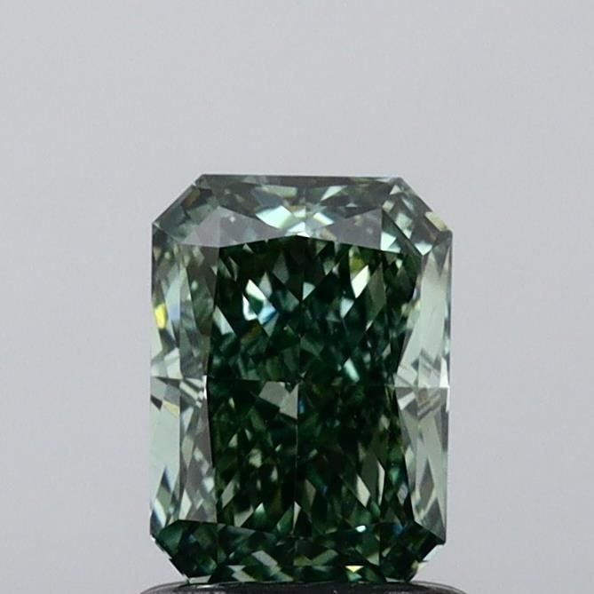 Loose Diamond - RADIANT 1.11ct Fancy Vivid Green VS1 (1 of 1)