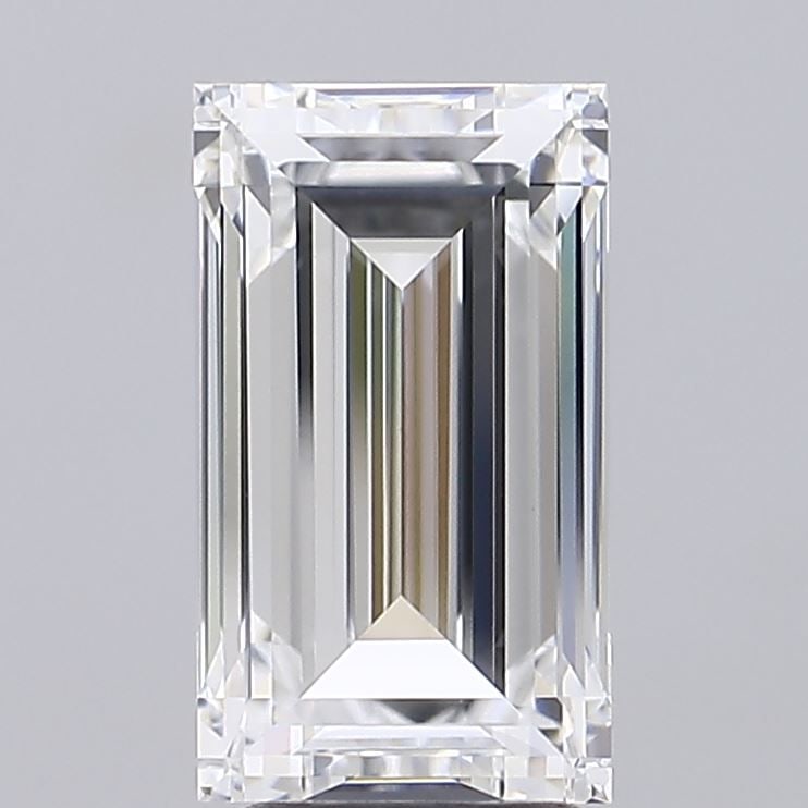 Loose Diamond - BAGUETTE 4.08ct D VVS2: Loose Diamond - BAGUETTE 4.08ct D VVS2 Source: This is a real non-mined Diamond that has been grown in a lab Shape: BAGUETTE Carats: 4.08 Color: D Clarity: VVS2 Certification: IGI Video: