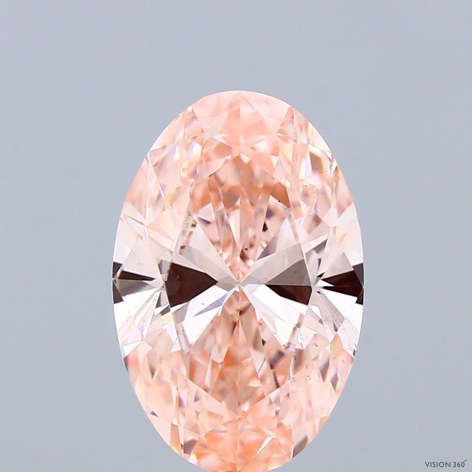 Loose Diamond - OVAL 3.04ct Fancy Vivid Pink VS2: Loose Diamond - OVAL 3.04ct Fancy Vivid Pink VS2 Source: This is a real non-mined Diamond that has been grown in a lab Shape: OVAL Carats: 3.04 Color: Fancy Vivid Pink Certification: IGI Video: