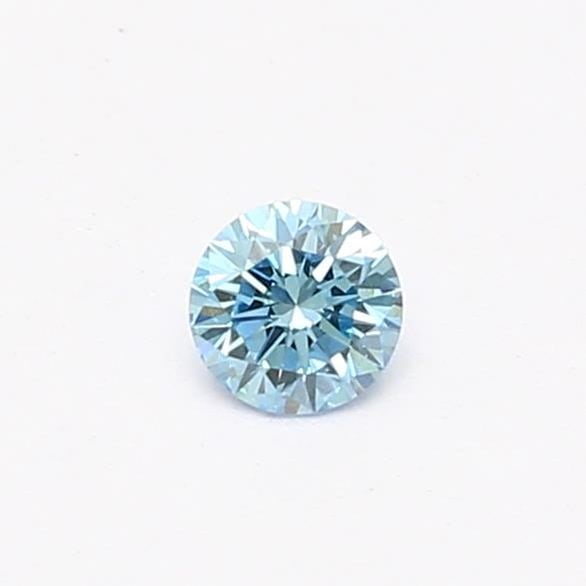 Loose Diamond - ROUND 0.18ct Fancy Vivid Blue VS1: Loose Diamond - ROUND 0.18ct Fancy Vivid Blue VS1 Source: This is a real non-mined Diamond that has been grown in a lab Shape: ROUND Carats: 0.18 Color: Fancy Vivid Blue Certification: NONE Video: