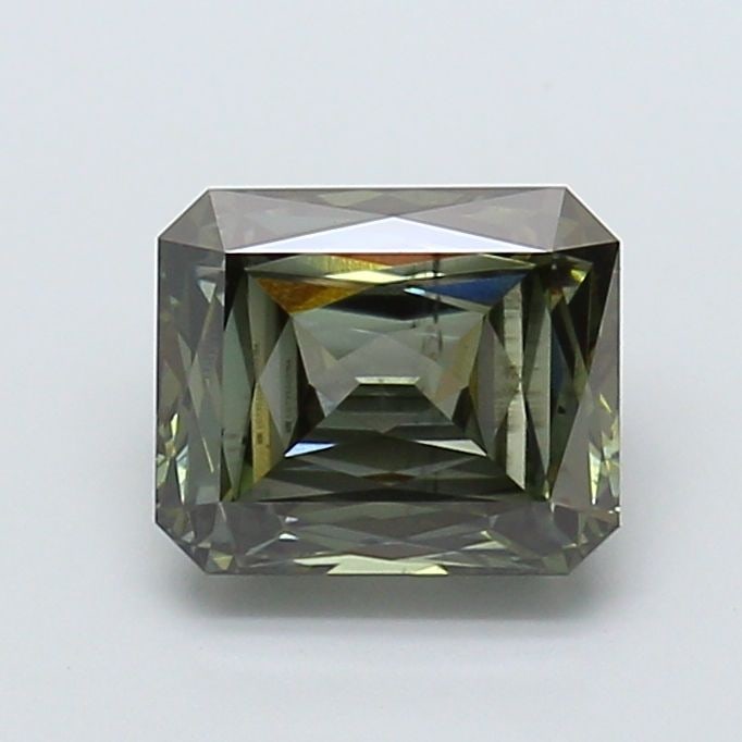 Loose Diamond - RADIANT 2.16ct Fancy Deep Green SI1 (1 of 1)