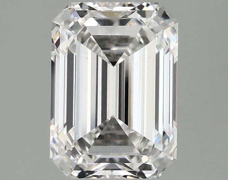 Loose Diamond - EMERALD 2.58ct F VS1: Loose Diamond - EMERALD 2.58ct F VS1 Source: This is a real non-mined Diamond that has been grown in a lab Shape: EMERALD Carats: 2.58 Color: F Clarity: VS1 Certification: IGI Video: