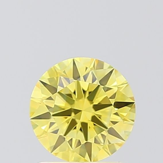 Ideal Loose Diamond - ROUND 1.05ct Fancy Vivid Yellow VVS2: Ideal Loose Diamond - ROUND 1.05ct Fancy Vivid Yellow VVS2 Source: This is a real non-mined Diamond that has been grown in a lab Shape: ROUND Carats: 1.05 Color: Fancy Vivid Yellow Certification: IGI