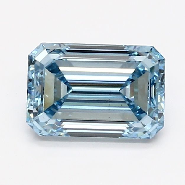 Loose Diamond - EMERALD 1.63ct Fancy Intense Blue VS2: Loose Diamond - EMERALD 1.63ct Fancy Intense Blue VS2 Source: This is a real non-mined Diamond that has been grown in a lab Shape: EMERALD Carats: 1.63 Color: Fancy Intense Blue Certification: IGI Vid