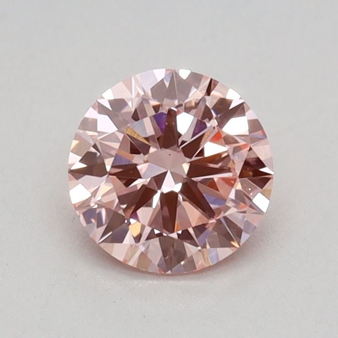 Loose Diamond - ROUND 0.46ct Fancy Intense Pink VS1: Loose Diamond - ROUND 0.46ct Fancy Intense Pink VS1 Source: This is a real non-mined Diamond that has been grown in a lab Shape: ROUND Carats: 0.46 Color: Fancy Intense Pink Certification: IGI Video: