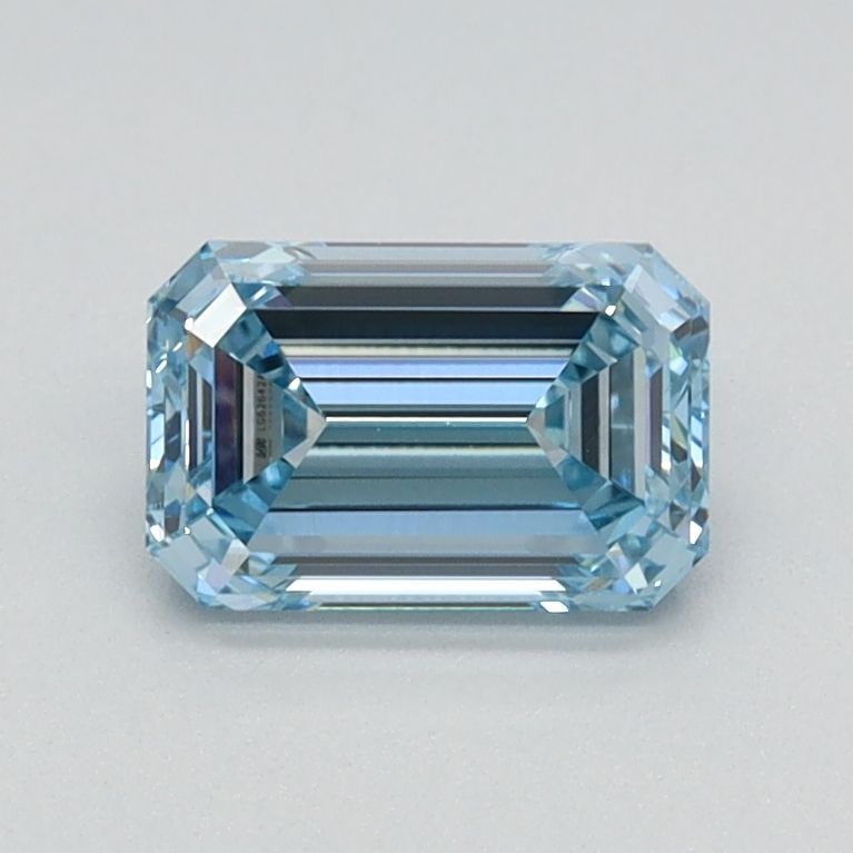 Loose Diamond - EMERALD 0.78ct Fancy Intense Blue VVS2: Loose Diamond - EMERALD 0.78ct Fancy Intense Blue VVS2 Source: This is a real non-mined Diamond that has been grown in a lab Shape: EMERALD Carats: 0.78 Color: Fancy Intense Blue Certification: IGI Vi