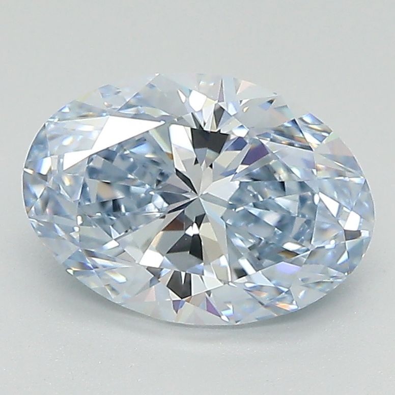 Loose Diamond - OVAL 2.09ct Fancy Intense Blue VVS1: Loose Diamond - OVAL 2.09ct Fancy Intense Blue VVS1 Source: This is a real non-mined Diamond that has been grown in a lab Shape: OVAL Carats: 2.09 Color: Fancy Intense Blue Certification: IGI Video: