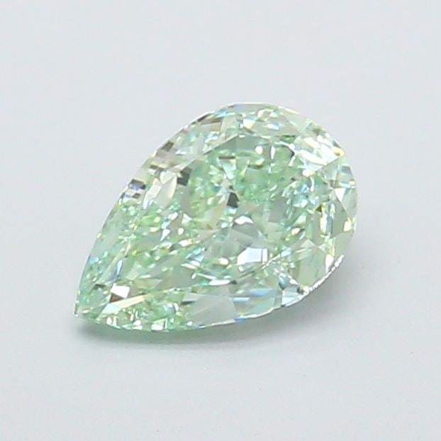 Loose Diamond - PEAR 1.28ct Fancy Vivid Green VVS2: Loose Diamond - PEAR 1.28ct Fancy Vivid Green VVS2 Source: This is a real non-mined Diamond that has been grown in a lab Shape: PEAR Carats: 1.28 Color: Fancy Vivid Green Certification: IGI Video: