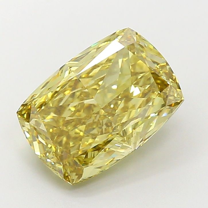 Loose Diamond - CUSHION MODIFIED 6.37ct Fancy Intense Gray Yellow VS1: Loose Diamond - CUSHION MODIFIED 6.37ct Fancy Intense Gray Yellow VS1 Source: This is a real non-mined Diamond that has been grown in a lab Shape: CUSHION MODIFIED Carats: 6.37 Color: Fancy Intense Gr
