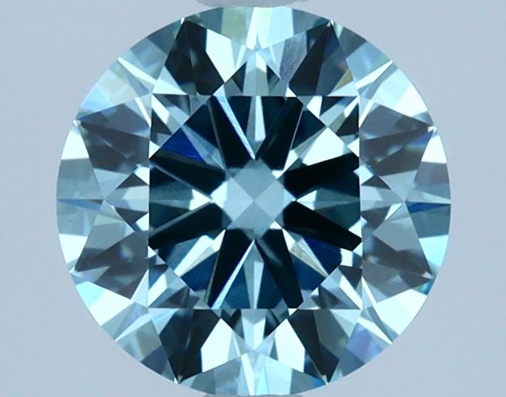 Ideal Loose Diamond - ROUND 1.57ct Fancy Intense Green Blue VS1: Ideal Loose Diamond - ROUND 1.57ct Fancy Intense Green Blue VS1 Source: This is a real non-mined Diamond that has been grown in a lab Shape: ROUND Carats: 1.57 Color: Fancy Intense Green Blue Certific