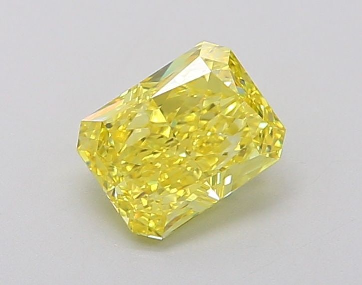 Loose Diamond - RADIANT 1.06ct Fancy Vivid Yellow VVS1: Loose Diamond - RADIANT 1.06ct Fancy Vivid Yellow VVS1 Source: This is a real non-mined Diamond that has been grown in a lab Shape: RADIANT Carats: 1.06 Color: Fancy Vivid Yellow Certification: IGI Vi