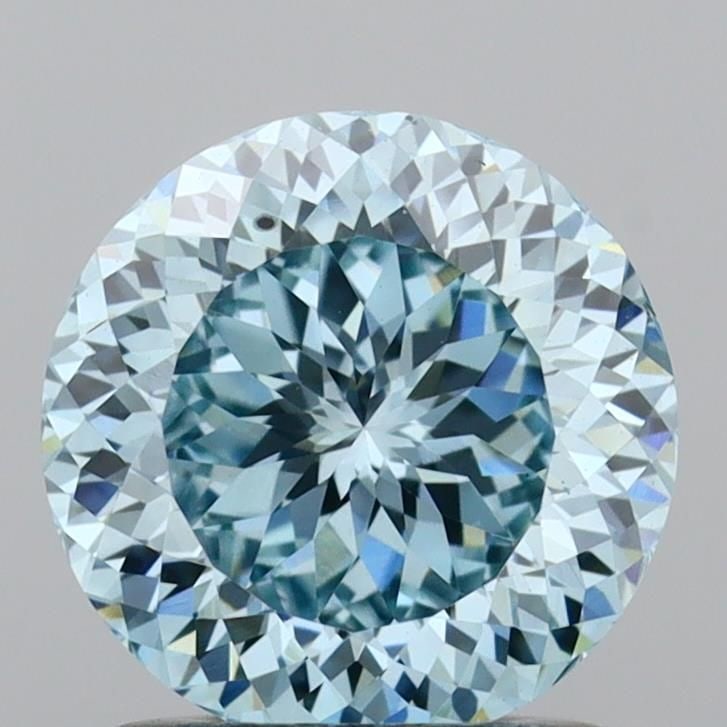 Loose Diamond - ROUND 1.33ct Fancy Intense Blue VS2: Loose Diamond - ROUND 1.33ct Fancy Intense Blue VS2 Source: This is a real non-mined Diamond that has been grown in a lab Shape: ROUND Carats: 1.33 Color: Fancy Intense Blue Certification: IGI Video: