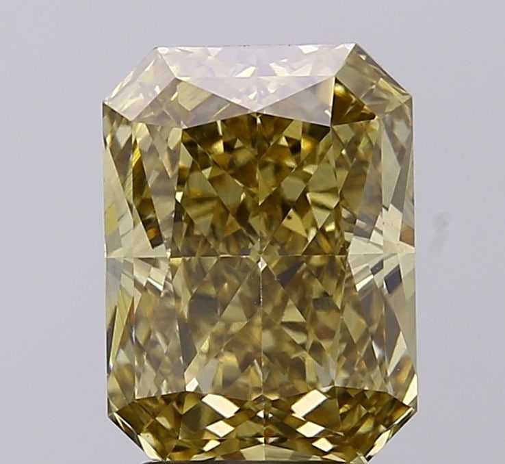Loose Diamond - RADIANT 3.96ct Fancy Intense Gray Yellow VVS2: Loose Diamond - RADIANT 3.96ct Fancy Intense Gray Yellow VVS2 Source: This is a real non-mined Diamond that has been grown in a lab Shape: RADIANT Carats: 3.96 Color: Fancy Intense Gray Yellow Certifi