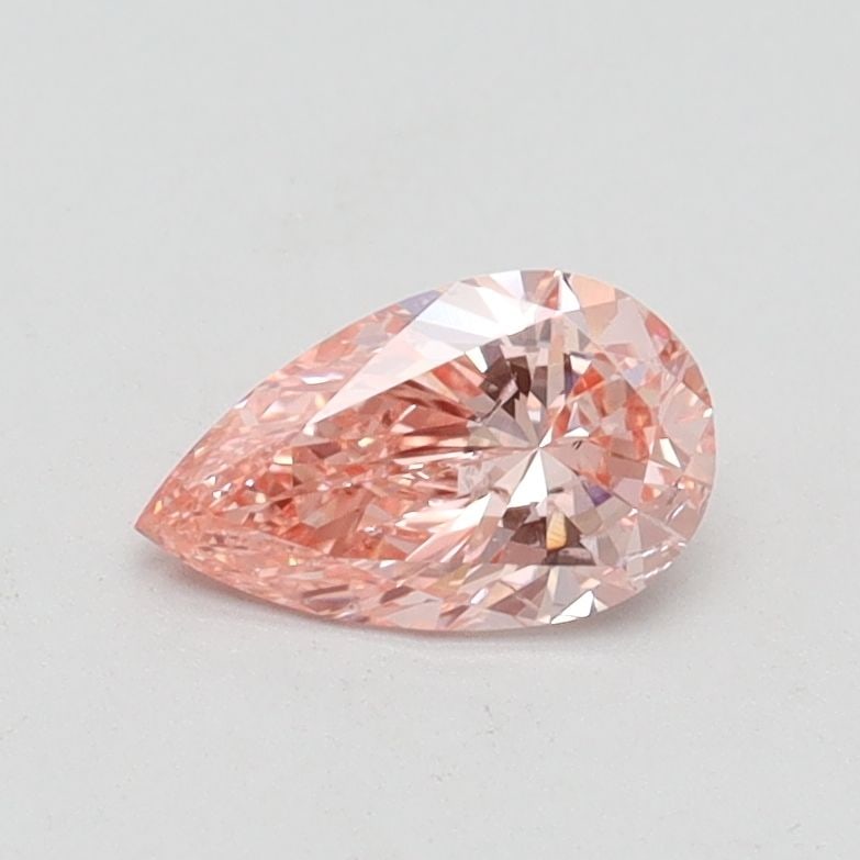 Loose Diamond - PEAR 0.5ct Fancy Vivid Pink SI2: Loose Diamond - PEAR 0.5ct Fancy Vivid Pink SI2 Source: This is a real non-mined Diamond that has been grown in a lab Shape: PEAR Carats: 0.5 Color: Fancy Vivid Pink Certification: IGI Video: