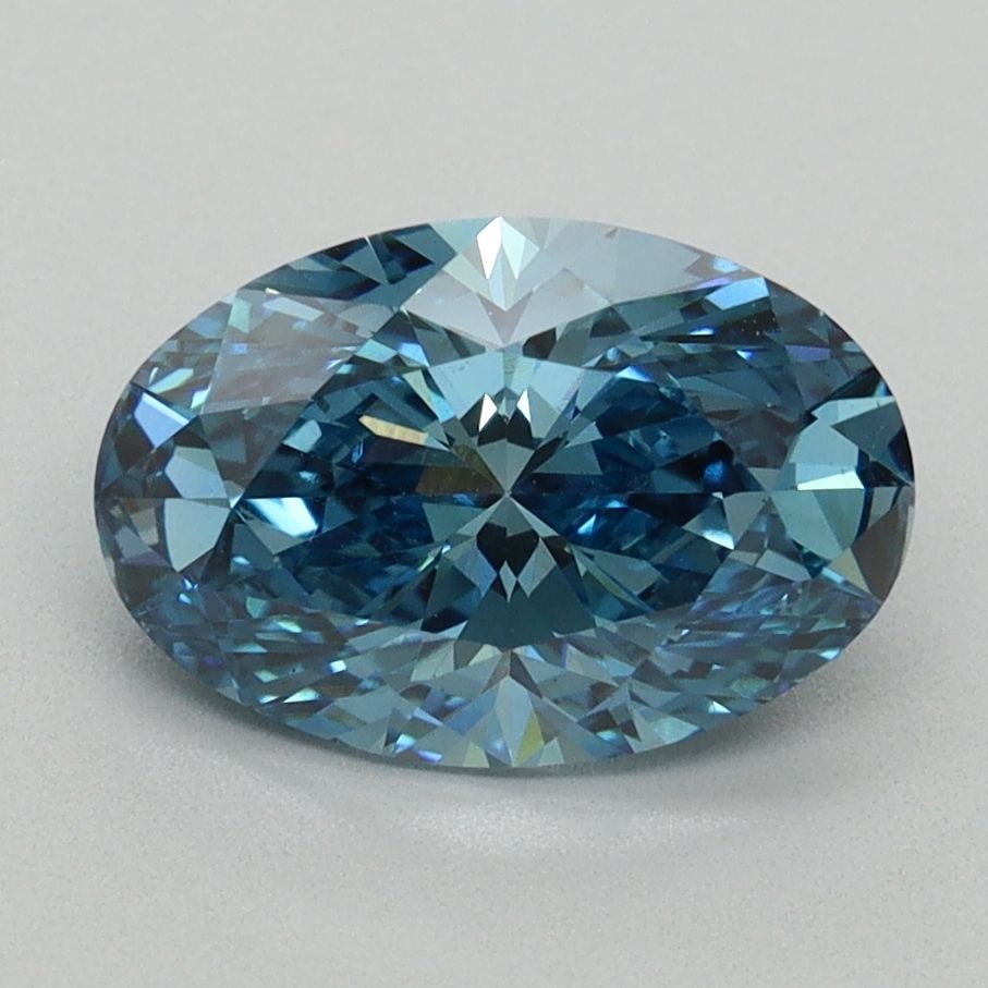 Loose Diamond - OVAL 2.02ct Fancy Vivid Blue VS1: Loose Diamond - OVAL 2.02ct Fancy Vivid Blue VS1 Source: This is a real non-mined Diamond that has been grown in a lab Shape: OVAL Carats: 2.02 Color: Fancy Vivid Blue Certification: IGI Video: