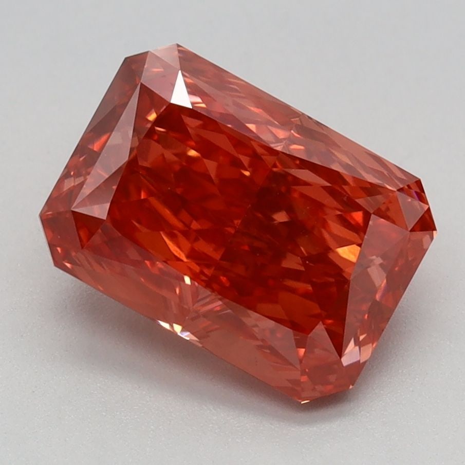 Loose Diamond - RADIANT 2.3ct Fancy Vivid Pink VVS2: Loose Diamond - RADIANT 2.3ct Fancy Vivid Pink VVS2 Source: This is a real non-mined Diamond that has been grown in a lab Shape: RADIANT Carats: 2.3 Color: Fancy Vivid Pink Certification: IGI Video: