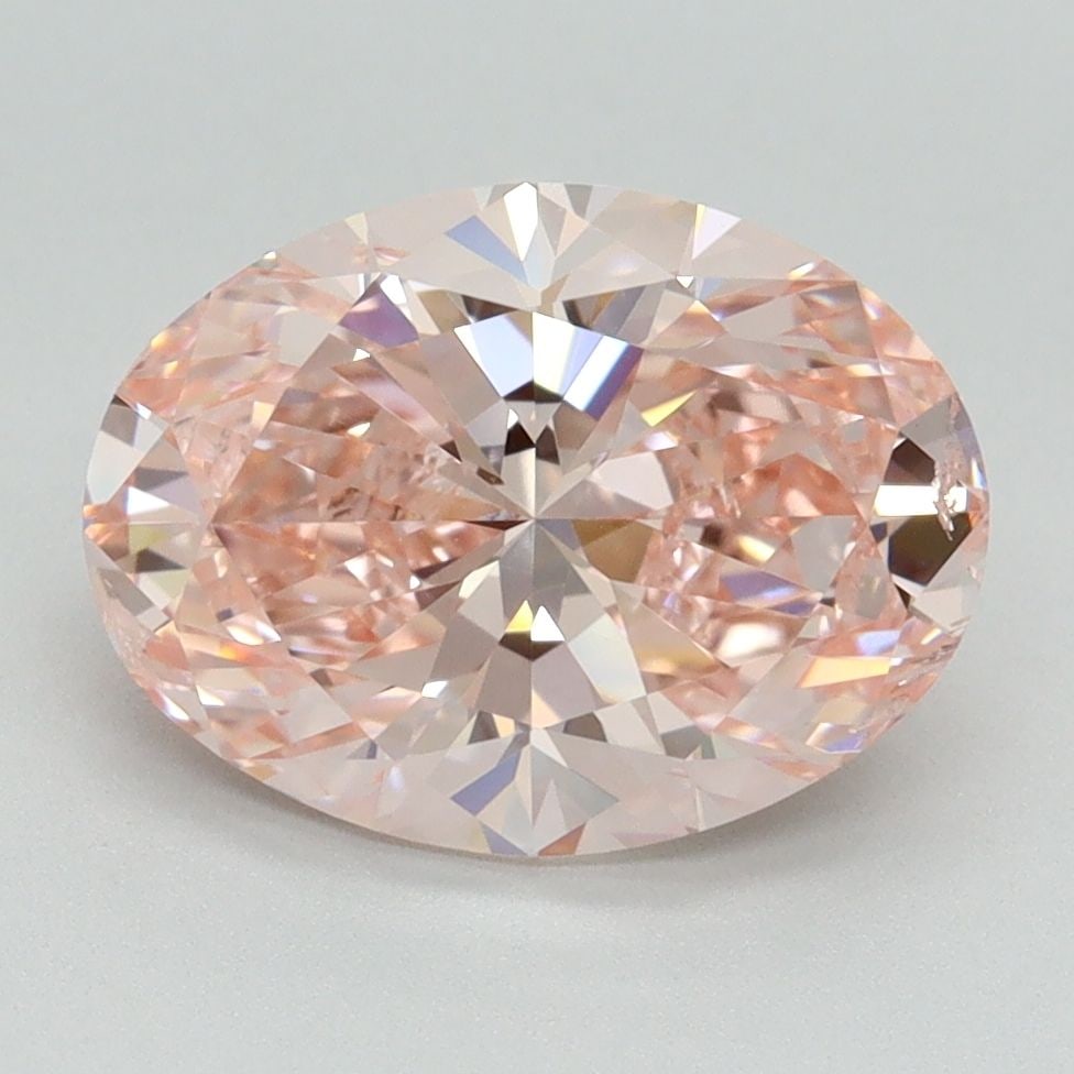Loose Diamond - OVAL 3.02ct Fancy Intense Pink SI1: Loose Diamond - OVAL 3.02ct Fancy Intense Pink SI1 Source: This is a real non-mined Diamond that has been grown in a lab Shape: OVAL Carats: 3.02 Color: Fancy Intense Pink Certification: IGI Video: