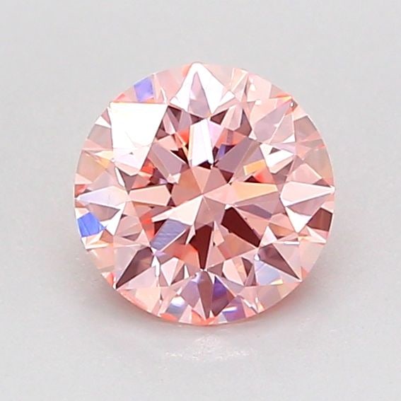 Ideal Loose Diamond - ROUND 0.91ct Fancy Intense Pink SI1 (1 of 1)