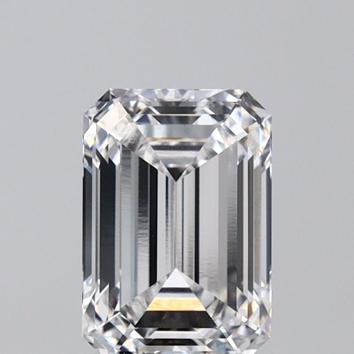 Loose Diamond - EMERALD 1.53ct D VS1: Loose Diamond - EMERALD 1.53ct D VS1 Source: This is a real non-mined Diamond that has been grown in a lab Shape: EMERALD Carats: 1.53 Color: D Clarity: VS1 Certification: IGI Video: