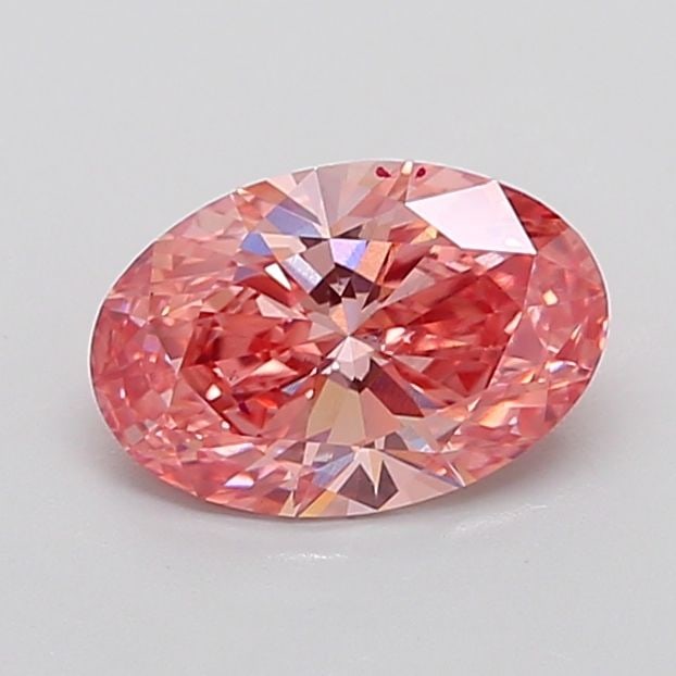 Loose Diamond - OVAL 2.01ct Fancy Vivid Pink VS2: Loose Diamond - OVAL 2.01ct Fancy Vivid Pink VS2 Source: This is a real non-mined Diamond that has been grown in a lab Shape: OVAL Carats: 2.01 Color: Fancy Vivid Pink Certification: IGI Additional im