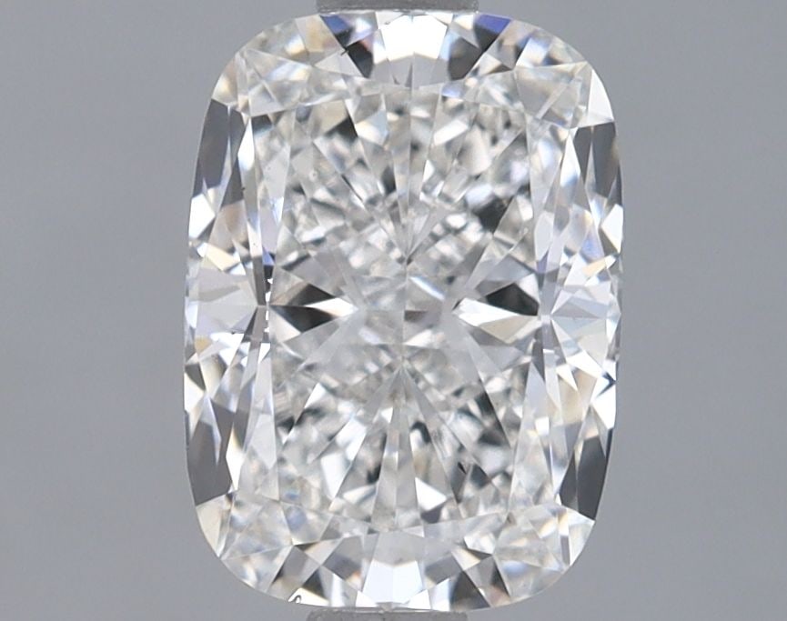 Loose Diamond - CUSHION BRILLIANT 1.45ct F VS2: Loose Diamond - CUSHION BRILLIANT 1.45ct F VS2 Source: This is a real non-mined Diamond that has been grown in a lab Shape: CUSHION BRILLIANT Carats: 1.45 Color: F Clarity: VS2 Certification: IGI Vide