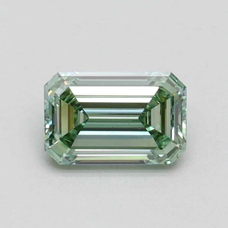 Loose Diamond - EMERALD 0.7ct Fancy Intense Green VS1 (1 of 1)