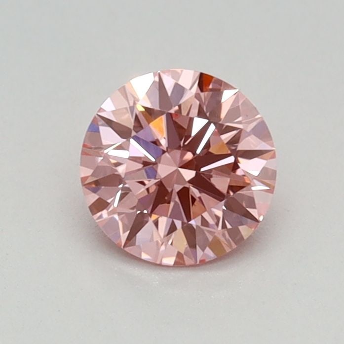 Ideal Loose Diamond - ROUND 0.45ct Fancy Vivid Pink VS1: Ideal Loose Diamond - ROUND 0.45ct Fancy Vivid Pink VS1 Source: This is a real non-mined Diamond that has been grown in a lab Shape: ROUND Carats: 0.45 Color: Fancy Vivid Pink Certification: IGI Video