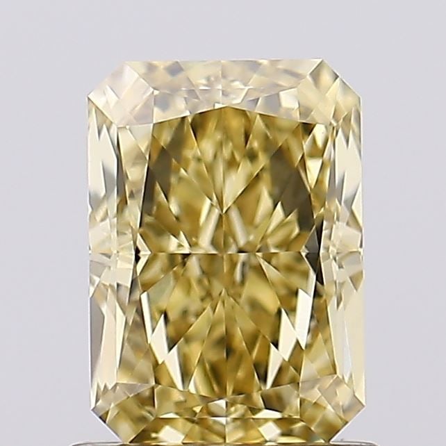 Loose Diamond - RADIANT 1.21ct Fancy Intense Yellow VVS2: Loose Diamond - RADIANT 1.21ct Fancy Intense Yellow VVS2 Source: This is a real non-mined Diamond that has been grown in a lab Shape: RADIANT Carats: 1.21 Color: Fancy Intense Yellow Certification: IG