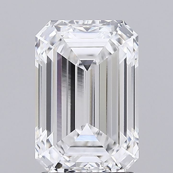Loose Diamond - EMERALD 2.24ct D VVS2: Loose Diamond - EMERALD 2.24ct D VVS2 Source: This is a real non-mined Diamond that has been grown in a lab Shape: EMERALD Carats: 2.24 Color: D Clarity: VVS2 Certification: GIA Video: