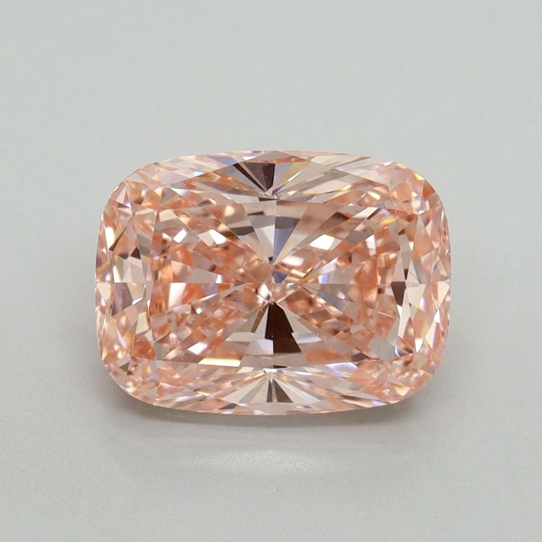 Loose Diamond - CUSHION MODIFIED 3.01ct Fancy Vivid Pink VS1: Loose Diamond - CUSHION MODIFIED 3.01ct Fancy Vivid Pink VS1 Source: This is a real non-mined Diamond that has been grown in a lab Shape: CUSHION MODIFIED Carats: 3.01 Color: Fancy Vivid Pink Certific