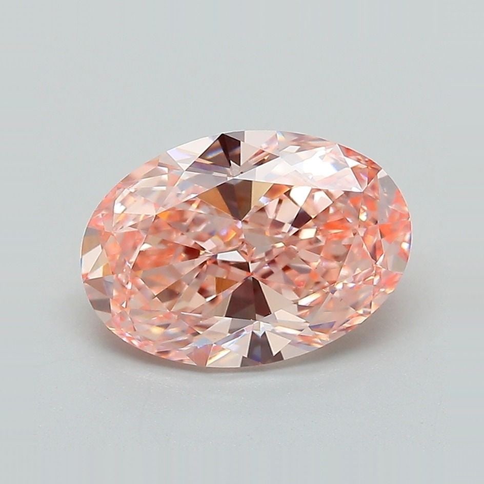 Loose Diamond - OVAL 2.23ct Fancy Vivid Pink VS1: Loose Diamond - OVAL 2.23ct Fancy Vivid Pink VS1 Source: This is a real non-mined Diamond that has been grown in a lab Shape: OVAL Carats: 2.23 Color: Fancy Vivid Pink Certification: IGI Video: