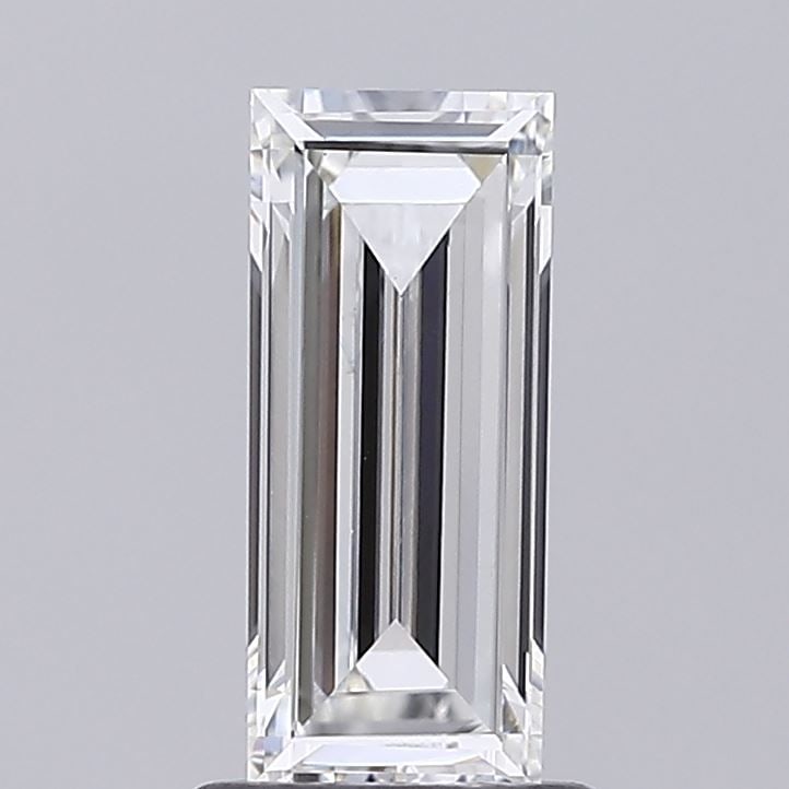 Loose Diamond - BAGUETTE 1.05ct E VS1: Loose Diamond - BAGUETTE 1.05ct E VS1 Source: This is a real non-mined Diamond that has been grown in a lab Shape: BAGUETTE Carats: 1.05 Color: E Clarity: VS1 Certification: IGI Video: