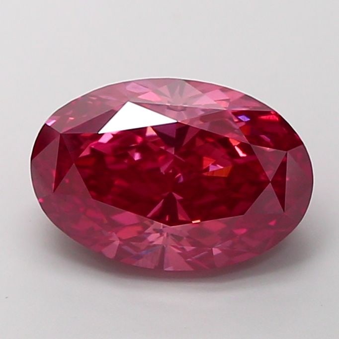 Loose Diamond - OVAL 5.26ct Fancy Vivid Pink VVS2 (1 of 1)