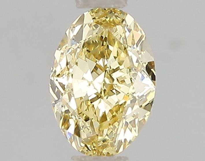 Loose Diamond - OVAL 1.04ct Fancy Intense Yellow SI1: Loose Diamond - OVAL 1.04ct Fancy Intense Yellow SI1 Source: This is a real non-mined Diamond that has been grown in a lab Shape: OVAL Carats: 1.04 Color: Fancy Intense Yellow Certification: IGI Video