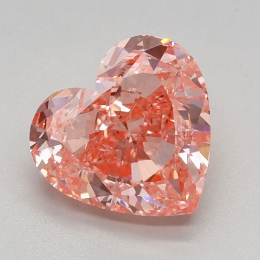 Loose Diamond - HEART 1.6ct Fancy Vivid Pink VS2: Loose Diamond - HEART 1.6ct Fancy Vivid Pink VS2 Source: This is a real non-mined Diamond that has been grown in a lab Shape: HEART Carats: 1.6 Color: Fancy Vivid Pink Certification: IGI Video: