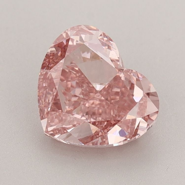Loose Diamond - HEART 1.63ct Fancy Vivid Pink VS1: Loose Diamond - HEART 1.63ct Fancy Vivid Pink VS1 Source: This is a real non-mined Diamond that has been grown in a lab Shape: HEART Carats: 1.63 Color: Fancy Vivid Pink Certification: IGI Video: