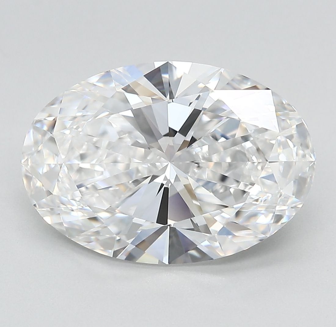 Loose Diamond - OVAL 5.32ct D VVS1: Loose Diamond - OVAL 5.32ct D VVS1 Source: This is a real non-mined Diamond that has been grown in a lab Shape: OVAL Carats: 5.32 Color: D Clarity: VVS1 Certification: IGI Video: