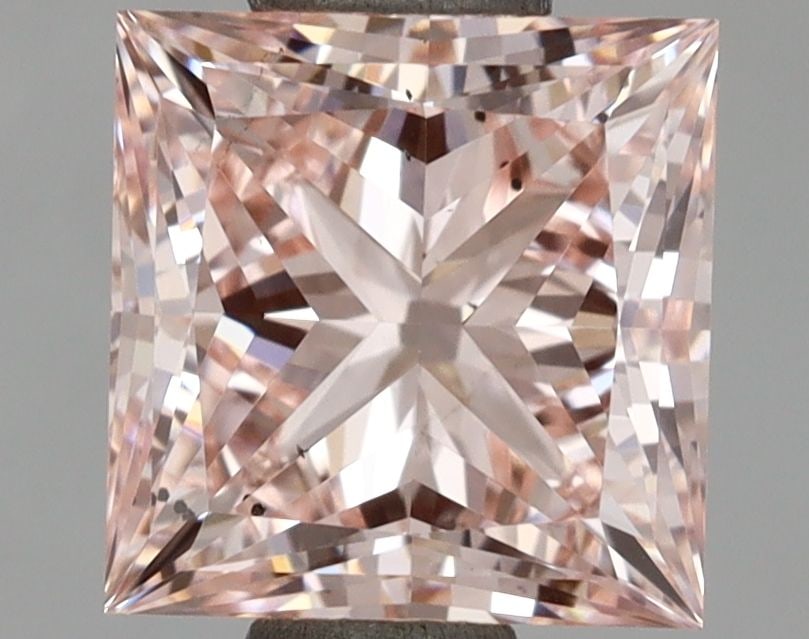 Loose Diamond - PRINCESS 1.45ct Fancy Intense Pink SI1: Loose Diamond - PRINCESS 1.45ct Fancy Intense Pink SI1 Source: This is a real non-mined Diamond that has been grown in a lab Shape: PRINCESS Carats: 1.45 Color: Fancy Intense Pink Certification: IGI V