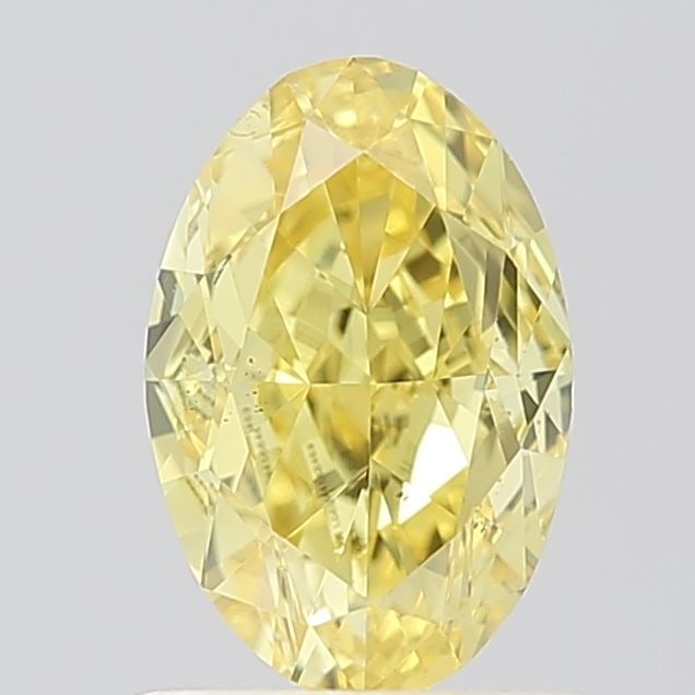 Loose Diamond - OVAL 1.01ct Fancy Vivid Yellow VS2: Loose Diamond - OVAL 1.01ct Fancy Vivid Yellow VS2 Source: This is a real non-mined Diamond that has been grown in a lab Shape: OVAL Carats: 1.01 Color: Fancy Vivid Yellow Certification: IGI Video: