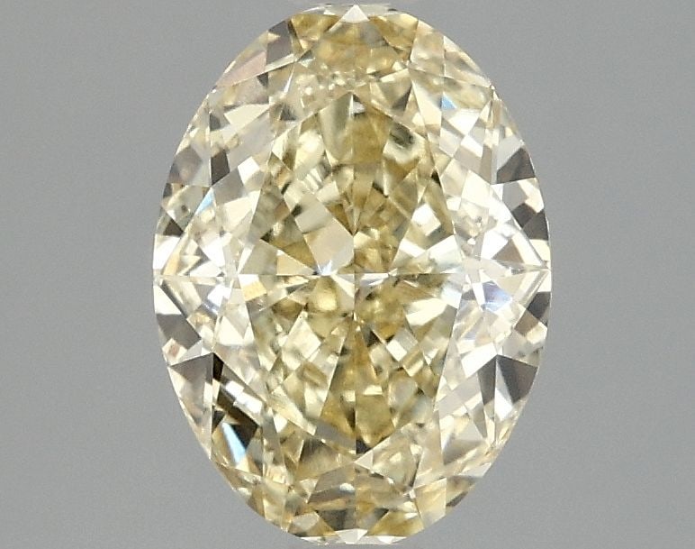 Loose Diamond - OVAL 2.06ct Fancy Intense Yellow VS1: Loose Diamond - OVAL 2.06ct Fancy Intense Yellow VS1 Source: This is a real non-mined Diamond that has been grown in a lab Shape: OVAL Carats: 2.06 Color: Fancy Intense Yellow Certification: IGI Video