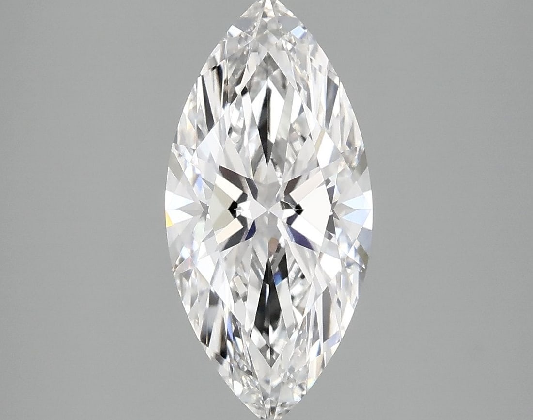 Loose Diamond - MARQUISE 2.06ct E VVS2: Loose Diamond - MARQUISE 2.06ct E VVS2 Source: This is a real non-mined Diamond that has been grown in a lab Shape: MARQUISE Carats: 2.06 Color: E Clarity: VVS2 Certification: IGI Video: