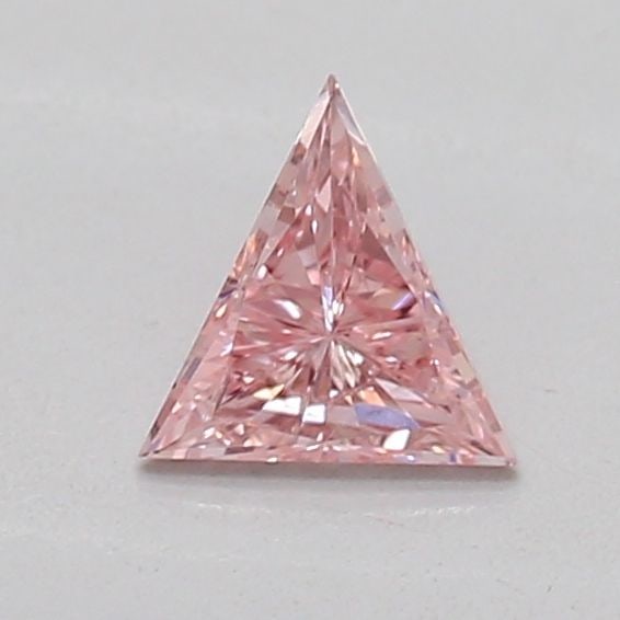 Loose Diamond - TRIANGULAR 0.18ct Fancy Vivid Pink SI1: Loose Diamond - TRIANGULAR 0.18ct Fancy Vivid Pink SI1 Source: This is a real non-mined Diamond that has been grown in a lab Shape: TRIANGULAR Carats: 0.18 Color: Fancy Vivid Pink Certification: IGI V