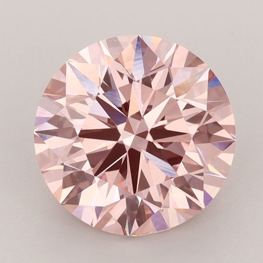 Ideal Loose Diamond - ROUND 3.26ct Fancy Intense Pink VS1: Ideal Loose Diamond - ROUND 3.26ct Fancy Intense Pink VS1 Source: This is a real non-mined Diamond that has been grown in a lab Shape: ROUND Carats: 3.26 Color: Fancy Intense Pink Certification: IGI V
