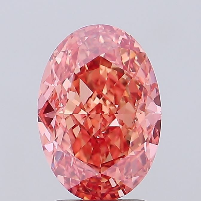 Loose Diamond - OVAL 3.64ct Fancy Vivid Pink VS1: Loose Diamond - OVAL 3.64ct Fancy Vivid Pink VS1 Source: This is a real non-mined Diamond that has been grown in a lab Shape: OVAL Carats: 3.64 Color: Fancy Vivid Pink Certification: IGI Video: