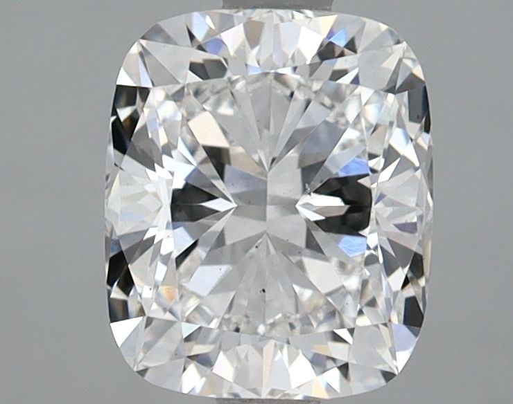 Loose Diamond - CUSHION BRILLIANT 1.61ct F VS2: Loose Diamond - CUSHION BRILLIANT 1.61ct F VS2 Source: This is a real non-mined Diamond that has been grown in a lab Shape: CUSHION BRILLIANT Carats: 1.61 Color: F Clarity: VS2 Certification: IGI Vide