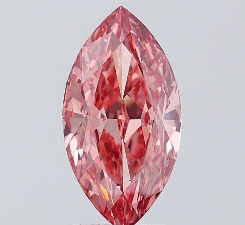 Loose Diamond - MARQUISE 2.04ct Fancy Vivid Pink VS2: Loose Diamond - MARQUISE 2.04ct Fancy Vivid Pink VS2 Source: This is a real non-mined Diamond that has been grown in a lab Shape: MARQUISE Carats: 2.04 Color: Fancy Vivid Pink Certification: IGI Video