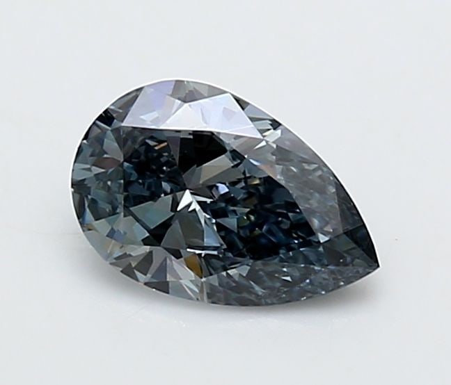 Loose Diamond - PEAR 0.8ct Fancy Gray Blue VVS1 (1 of 1)